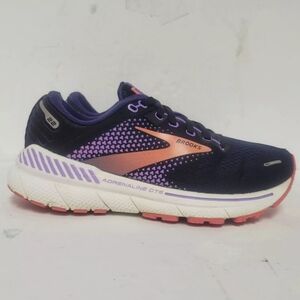Brooks Womens Adrenaline GTS 22 1203531B080 Blue Running Shoes Sneakers Sz 7.5 B